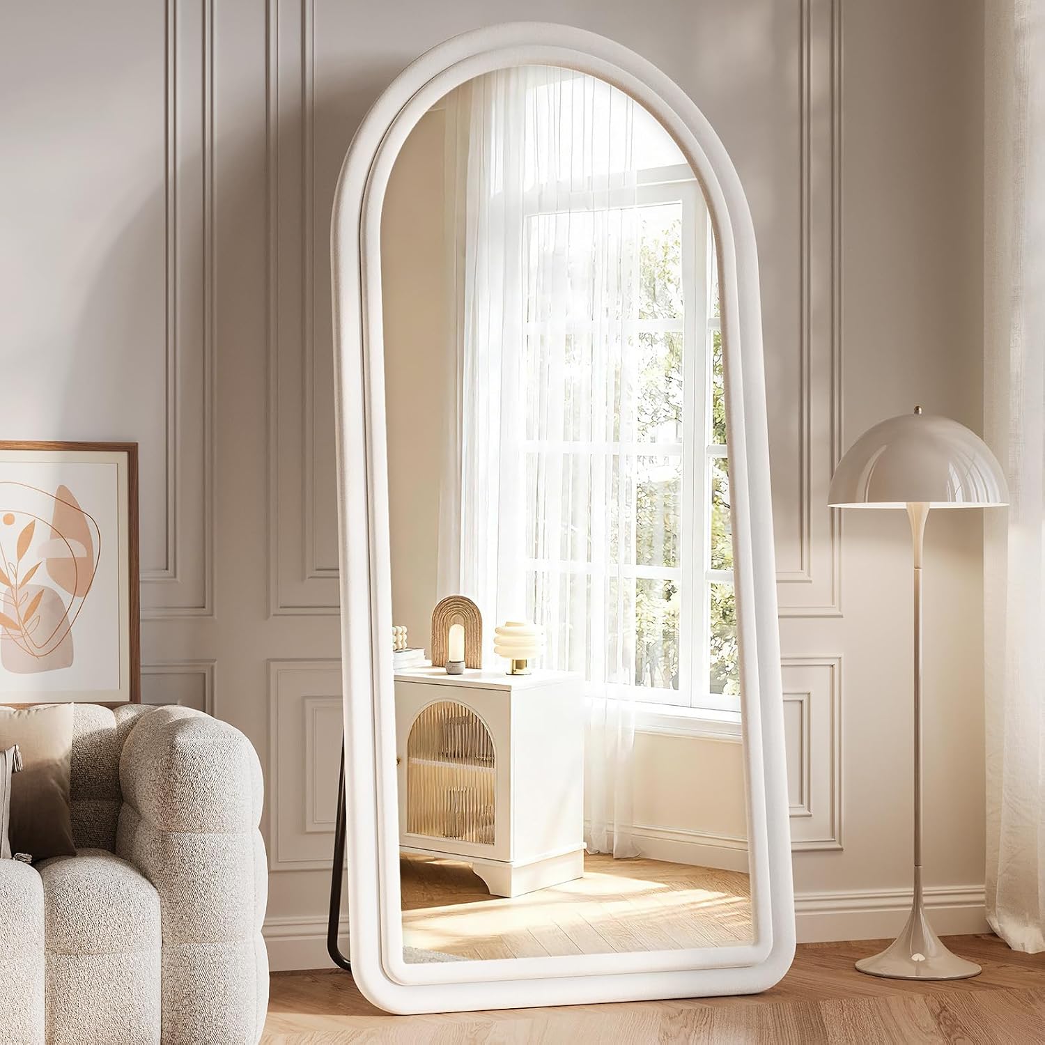 Arch Mirror Leaning - 아치형 전신 거울 71 X 32인치