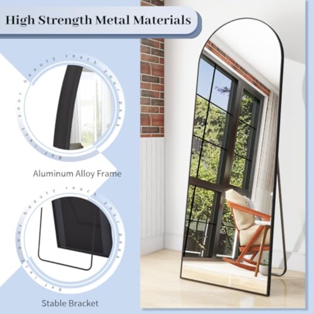 64인치 x 21인치 전신 아치형 바닥 거울(스탠드 포 - Arch Mirror Leaning 리뷰 및 가격