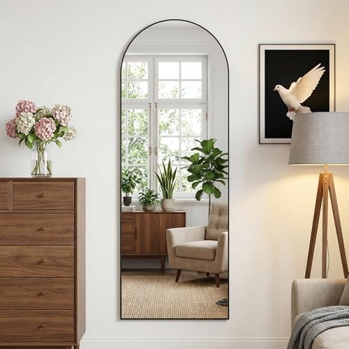 아치형 전신 거울 58 x 18인치, 스탠드가 있는 전 - Arch Mirror Leaning 리뷰 및 가격