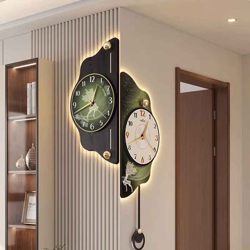 미적 디자인 벽시계 인테리어 빈티지 모던 창의적인 벽시 - Interior Design Vintage Modern 리뷰 및 가격