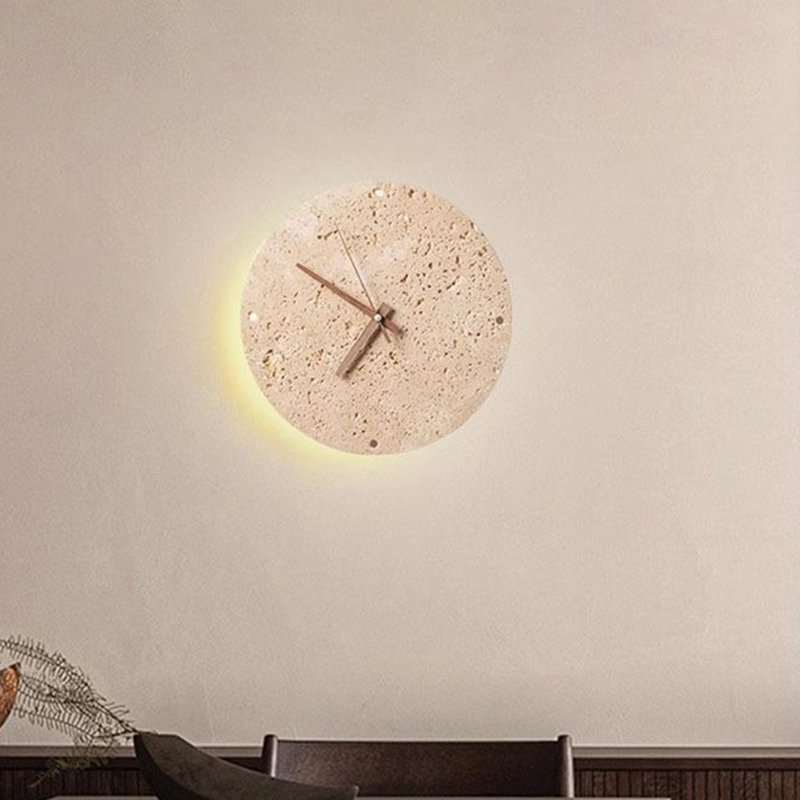 빈티지 벽시계 북유럽 서클 거실 장식 시계 현대 집 인 - Interior Design Vintage Modern 리뷰 및 가격