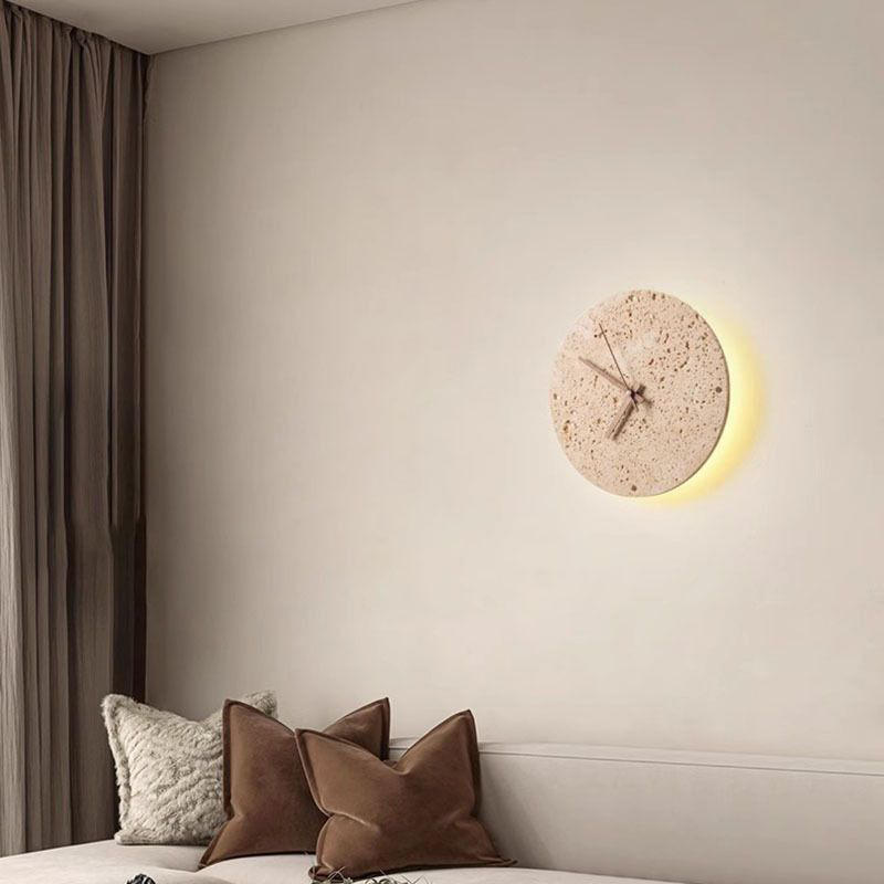 빈티지 벽시계 북유럽 서클 거실 장식 시계 현대 집 인 - Interior Design Vintage Modern 리뷰 및 가격