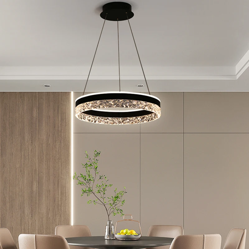 모던 럭셔리 크리스탈 LED 펜던트 조명 (거실, 침실 - Interior Design Kitchen And Living Room 리뷰 및 가격